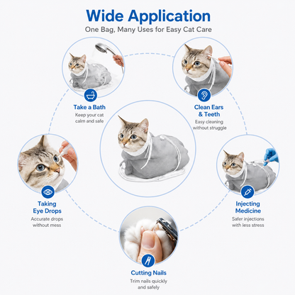 Mewlune™ Cat Bathing Bag